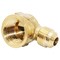 Thrifco Plumbing No. 50 3/8 Inch x 3/8 Inch Brass Flare FIP Elbow 6950010 - alternate 3